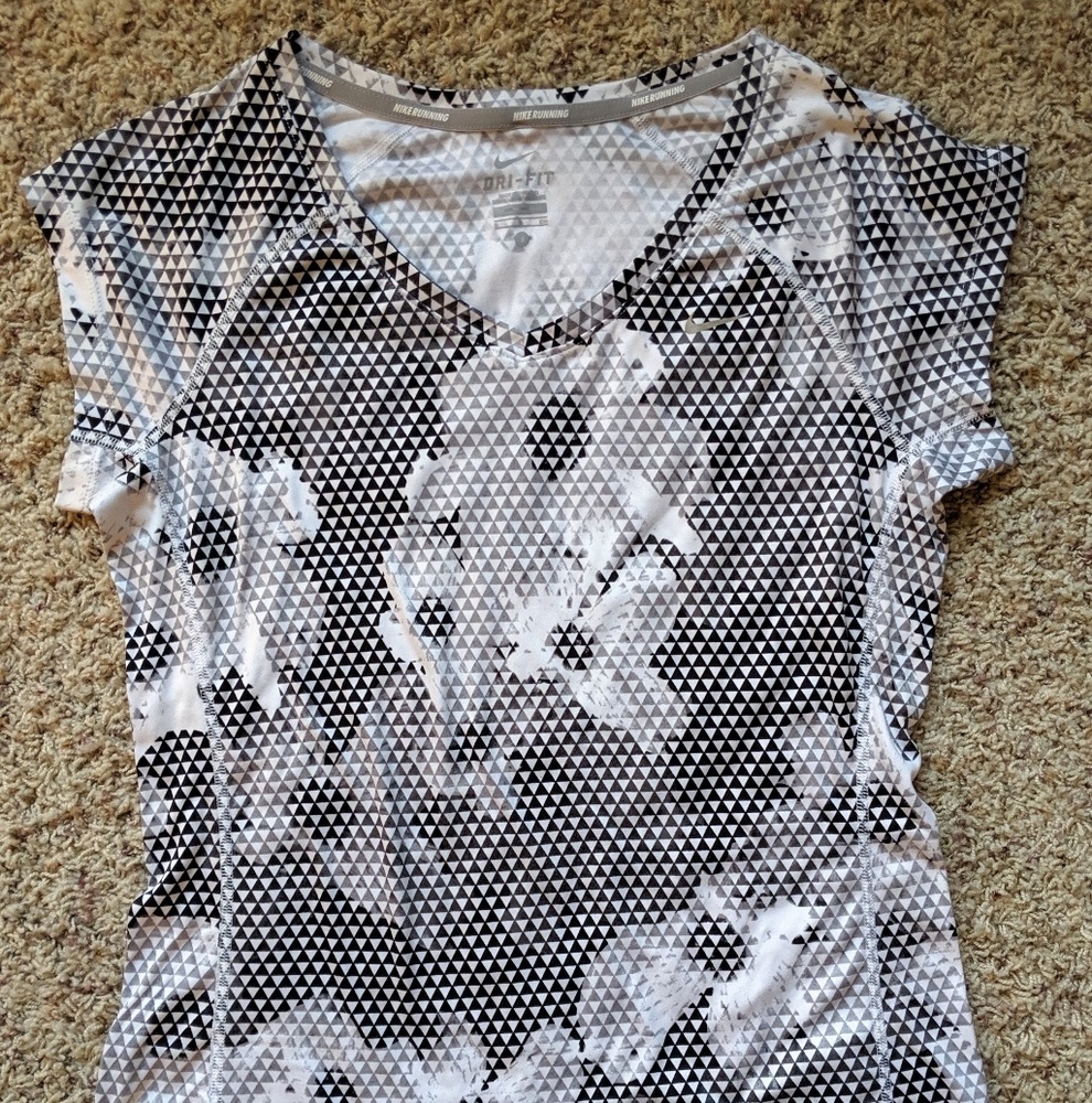 Nike Floral Dri Fit Shirt